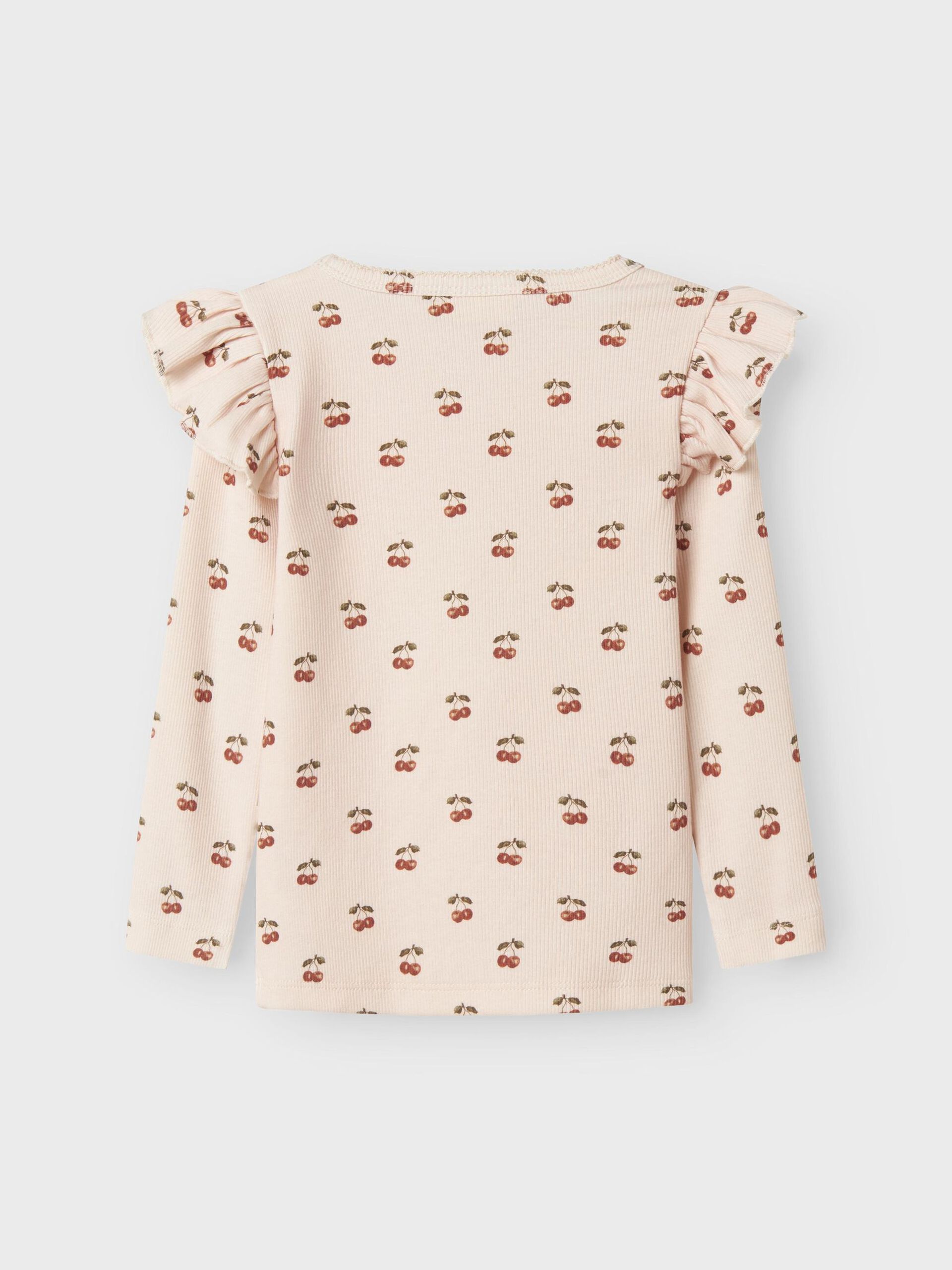 Carousel image - PRINT TOP MET LANGE MOUWEN, Silver Peony | 3