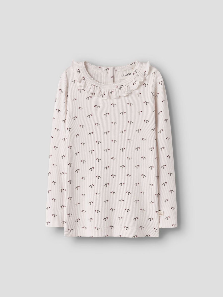 Product carousel image - SLIM FIT LONG SLEEVED TOP, Almost Mauve | 1