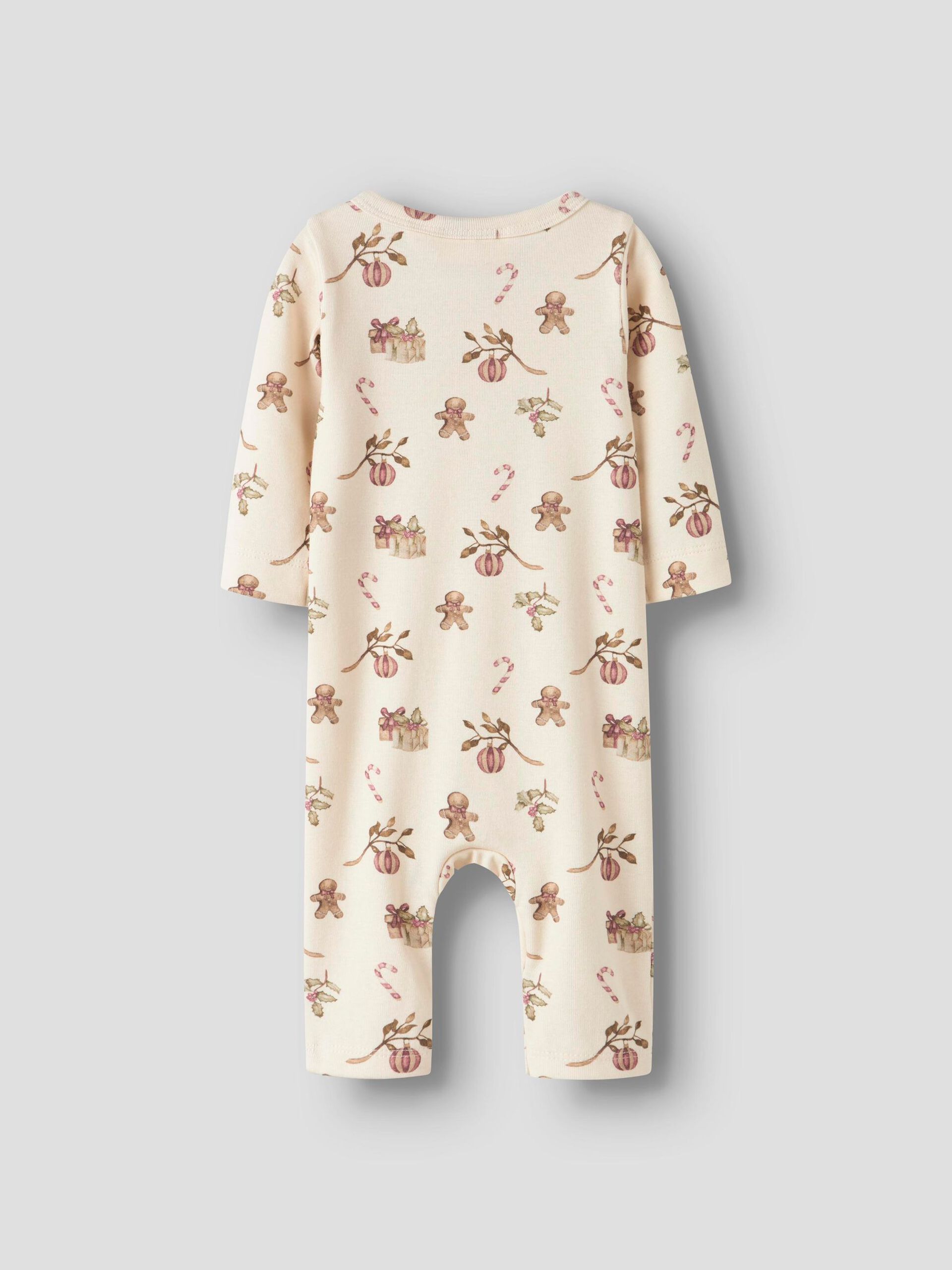 Carousel image - LONG SLEEVED BODYSUIT, Turtledove | 2