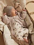 Product image thumbnail - LONG SLEEVED ROMPER, Turtledove | 2