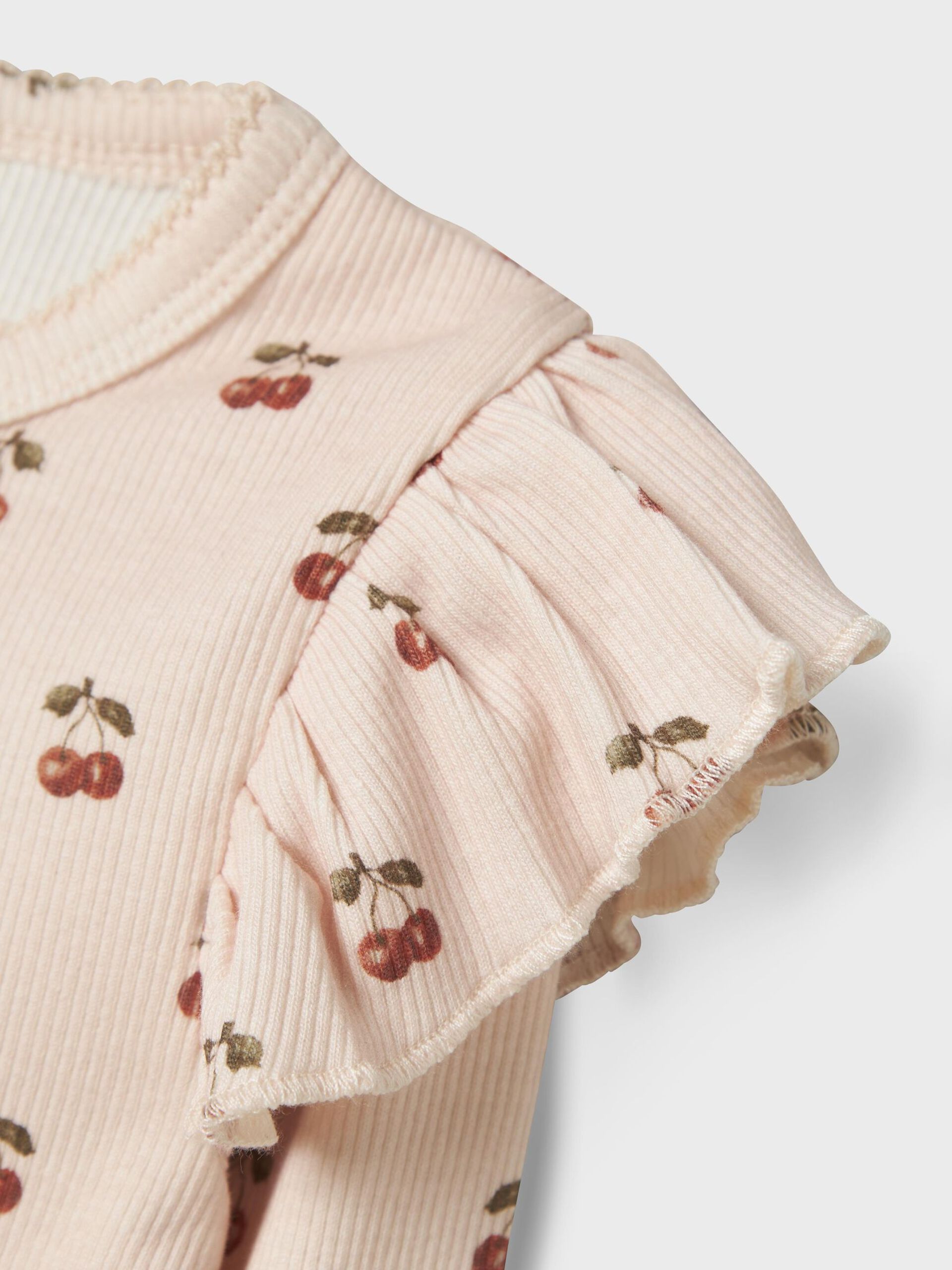 Carousel image - PRINT TOP MET LANGE MOUWEN, Silver Peony | 4