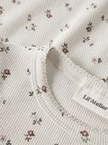 thumbnail Printed long sleeved top, colour: turtledove, white, front full