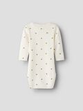 Product image thumbnail - PRINTED ROMPER, Coconut Milk | 2