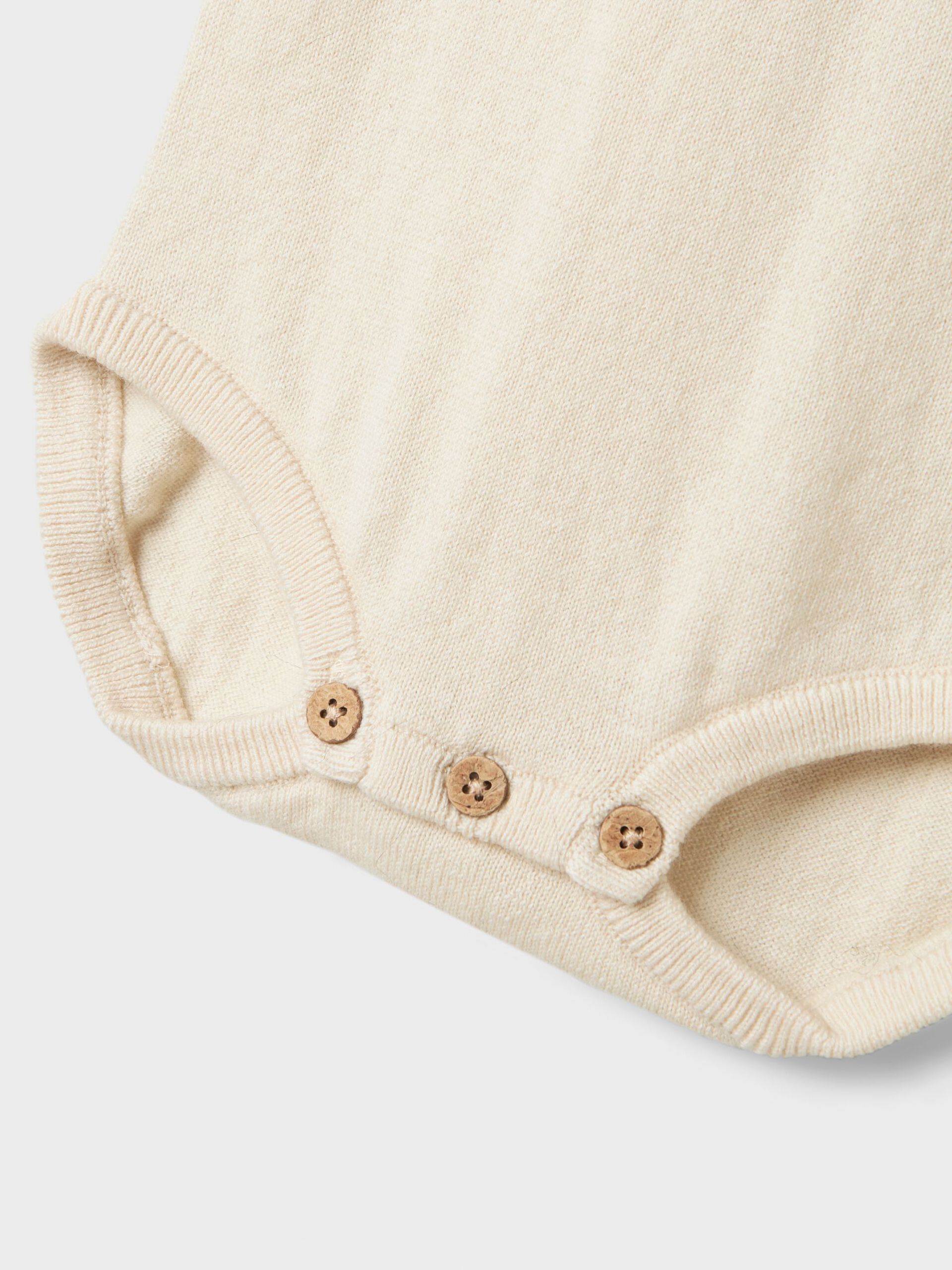 Carousel image - LONG SLEEVED ROMPER, Turtledove | 3