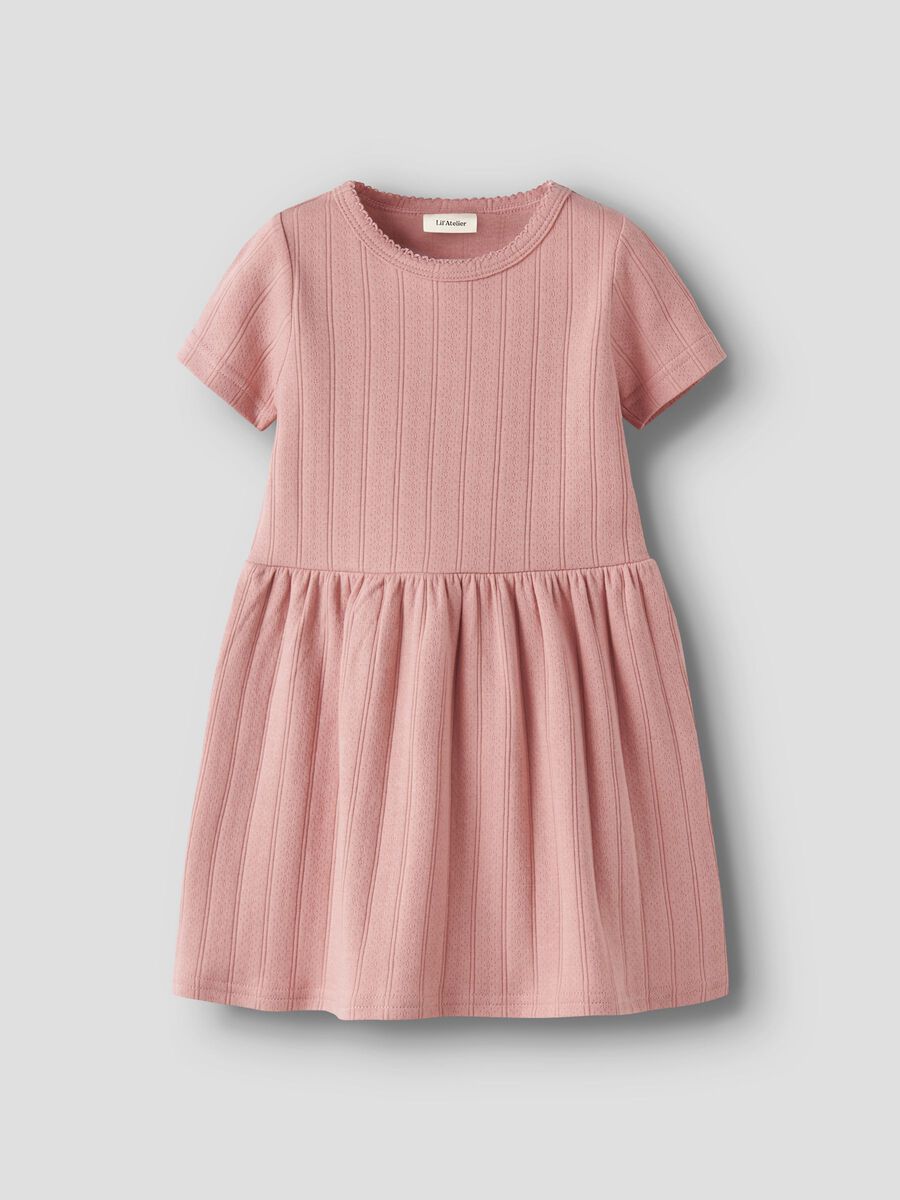 Product carousel image - ORGANIC COTTON DRESS, Misty Rose | 1