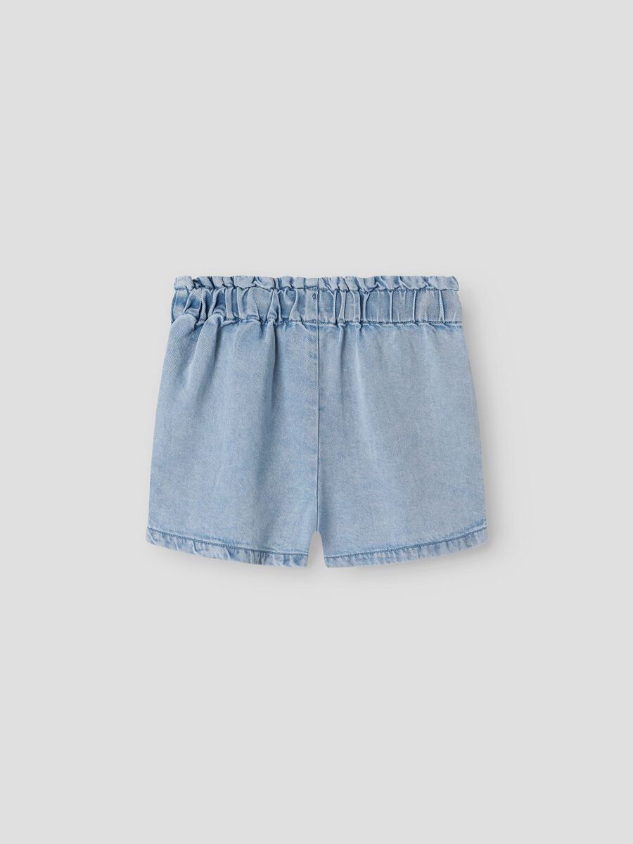 Product carousel image - LOOSE FIT DENIM SHORTS, Medium Blue Denim | 2