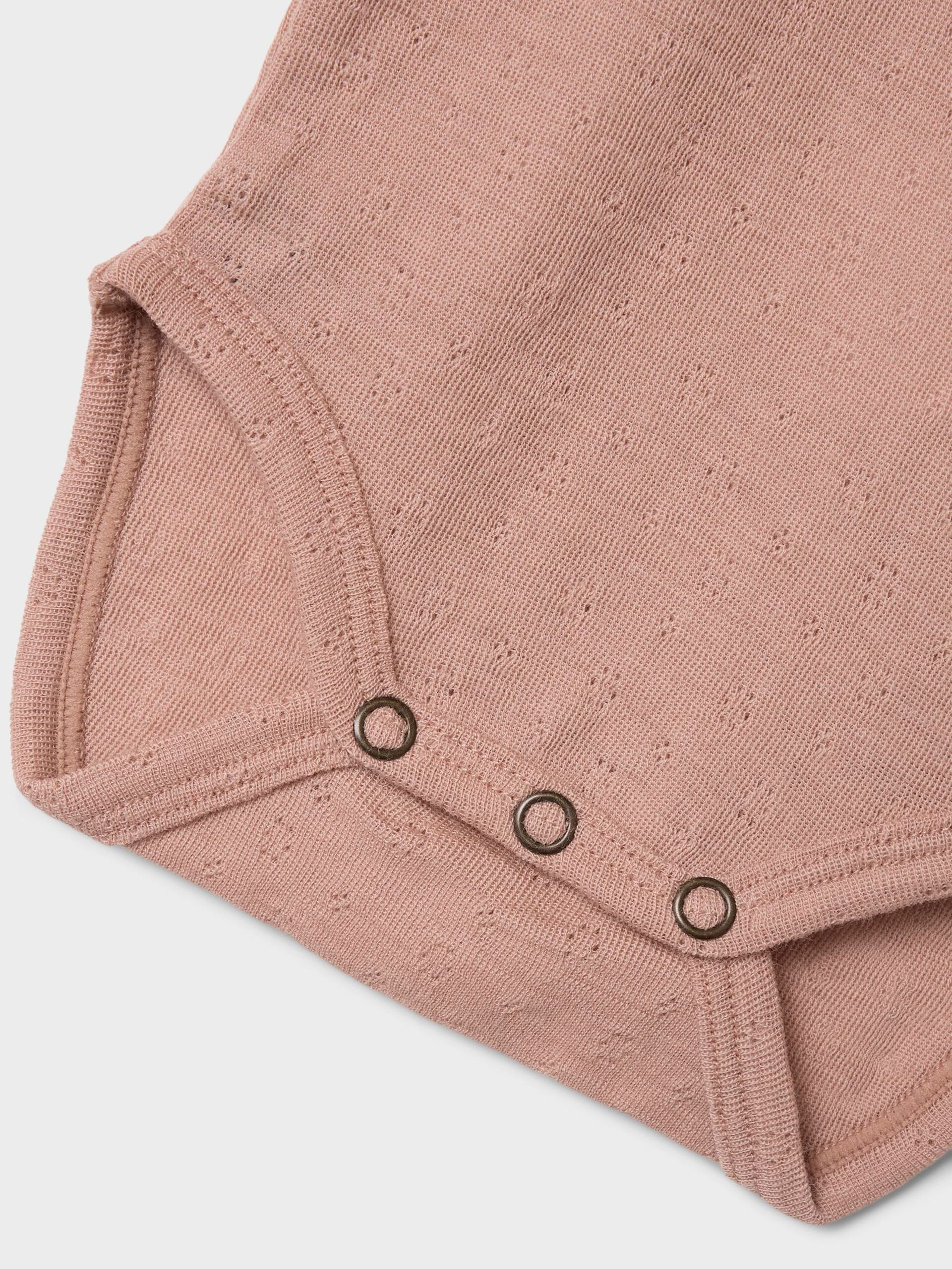 Carousel image - MERINO WOOL ROMPER, Roebuck | 4