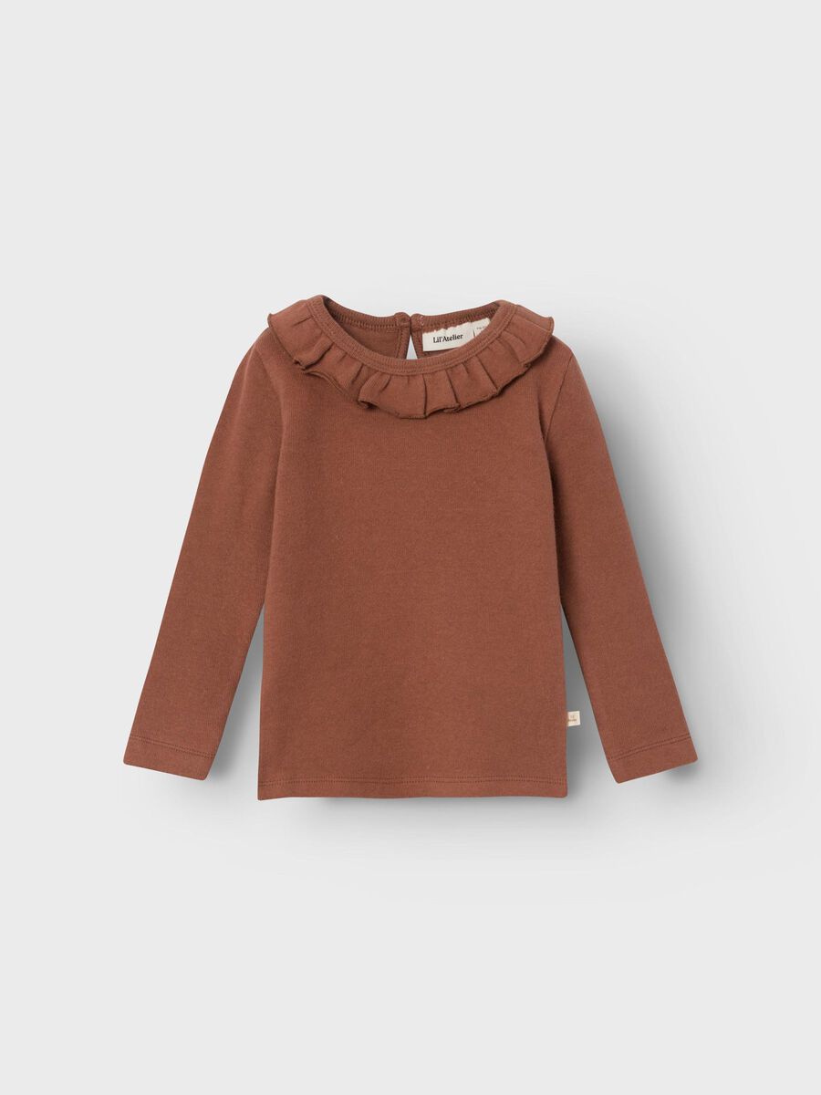 name it SLIM TOP À MANCHES LONGUES, Carob Brown, highres - 13225328_CarobBrown_003.jpg