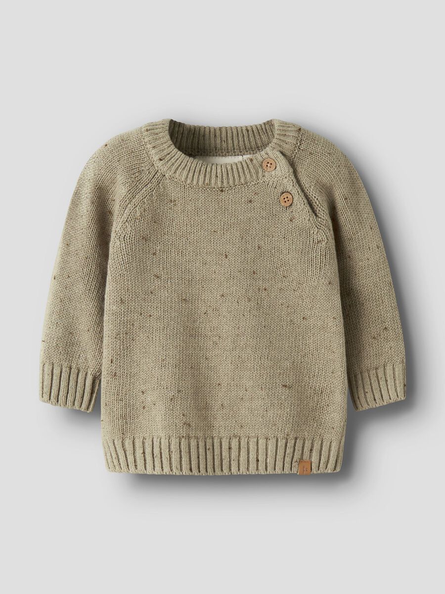 Product carousel image - REGULAR FIT KNITTED PULLOVER, Twill | 2