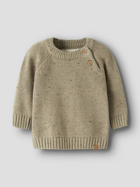 name it REGULAR FIT KNITTED PULLOVER, Twill, highres - 13257381_Twill_003.jpg