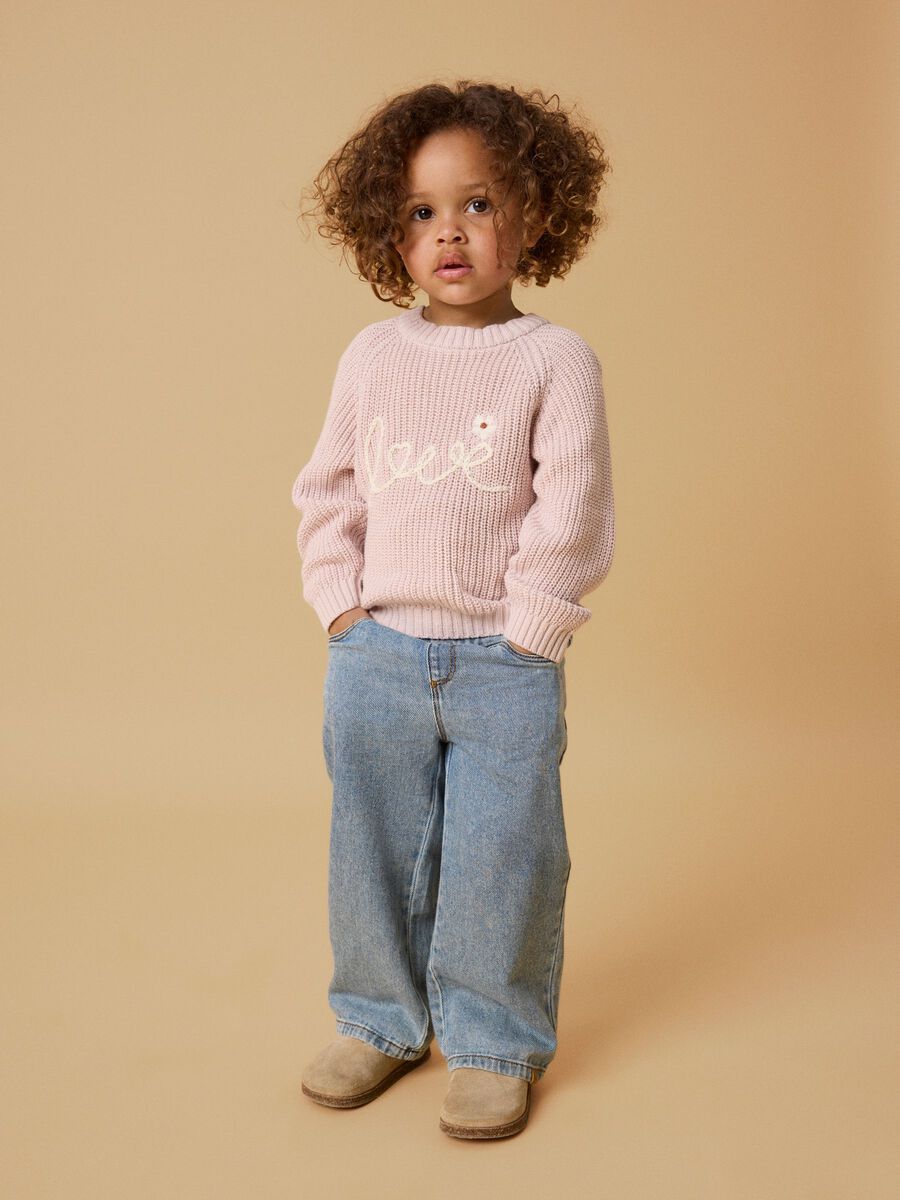 Product carousel image 1 REGULAR FIT KNITTED PULLOVER, Hushed Violet