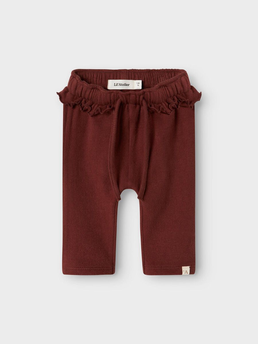 Carousel image - LOOSE FIT TROUSERS, Hot Chocolate | 1