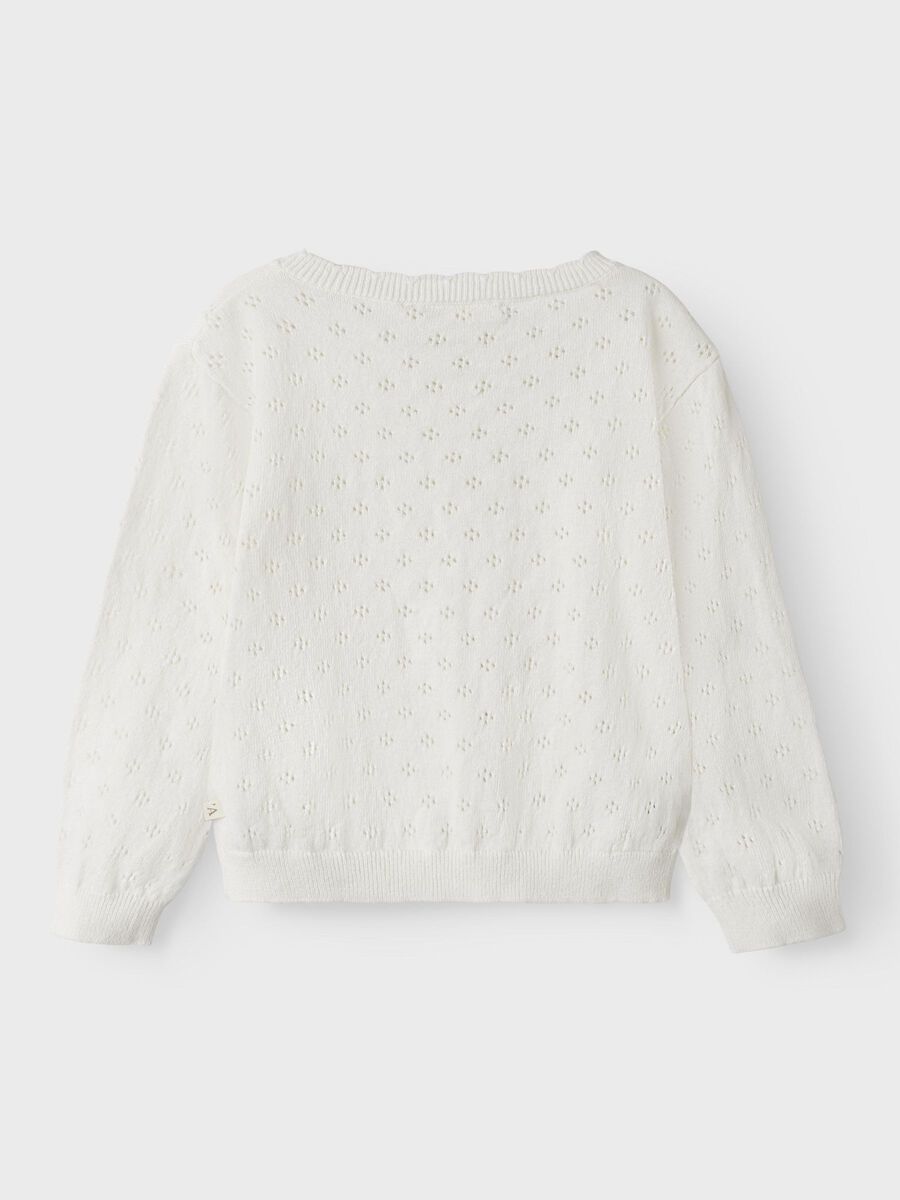 name it LONG SLEEVED KNITTED CARDIGAN, Coconut Milk, highres - 13250937_CoconutMilk_002.jpg