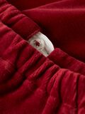 Product image thumbnail - VELOUR TROUSERS, Red Dahlia | 5