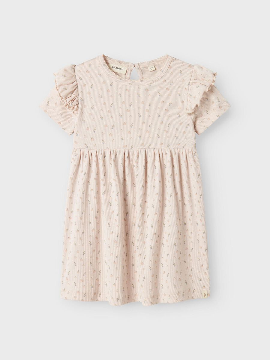name it SHORTSLEEVED DRESS, Peach Blush, highres - 13246940_PeachBlush_003.jpg