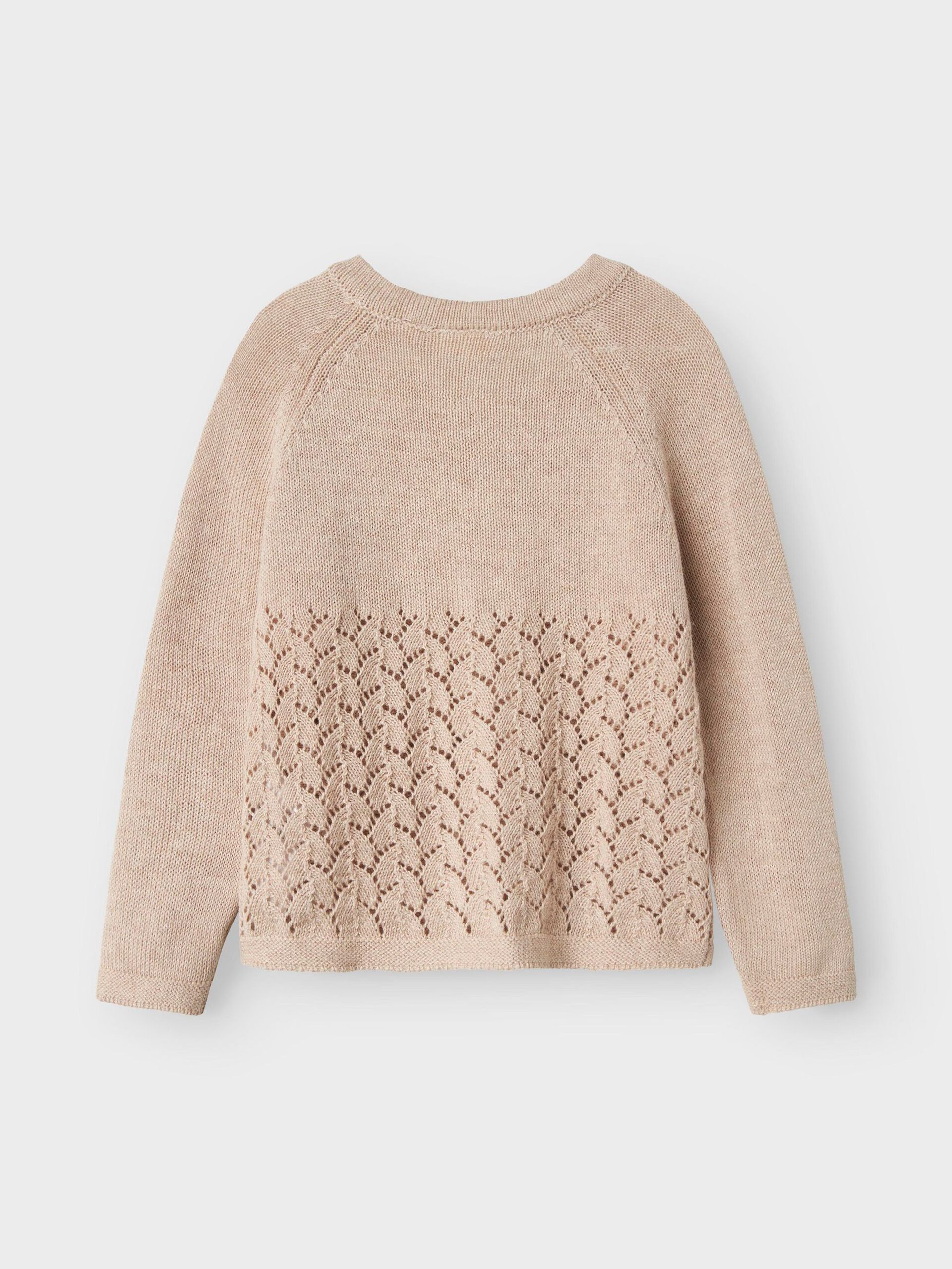 Carousel image - REGULAR FIT KNITTED CARDIGAN, Pastel Parchment | 2