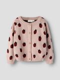 Product image thumbnail - STRIKKET CARDIGAN, Misty Rose | 1