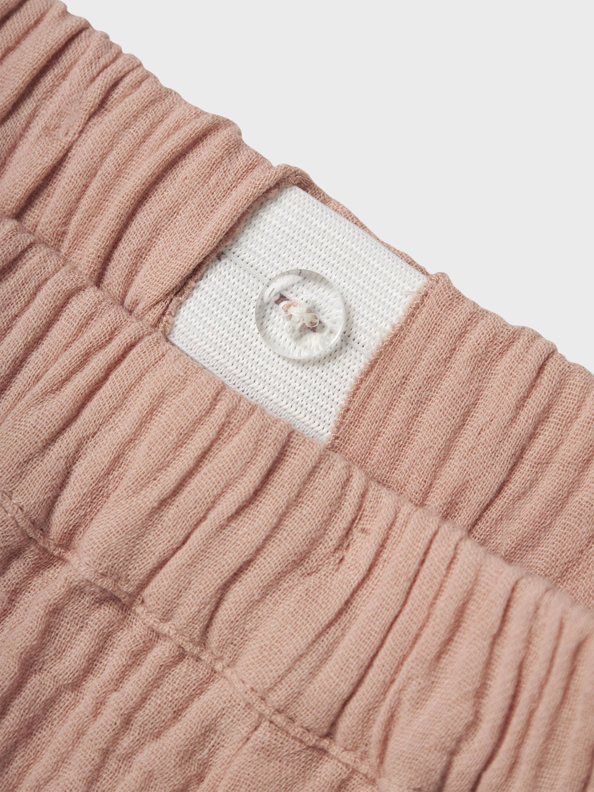 Carousel image - ORGANIC COTTON TROUSERS, Misty Rose | 5
