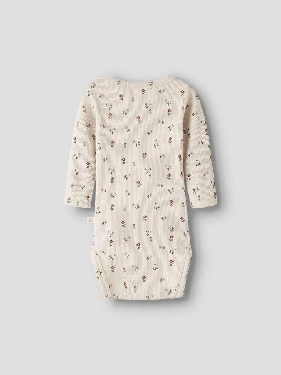 Product carousel image - PRINTED ROMPER, Turtledove | 2