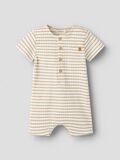Product image thumbnail - &Oslash;KOLOGISK BOMULD PLAYSUIT, Coconut Milk | 1