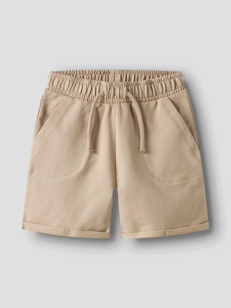 name it ORGANIC COTTON SHORTS, Irish Cream, highres - 13243732_IrishCream_003.jpg
