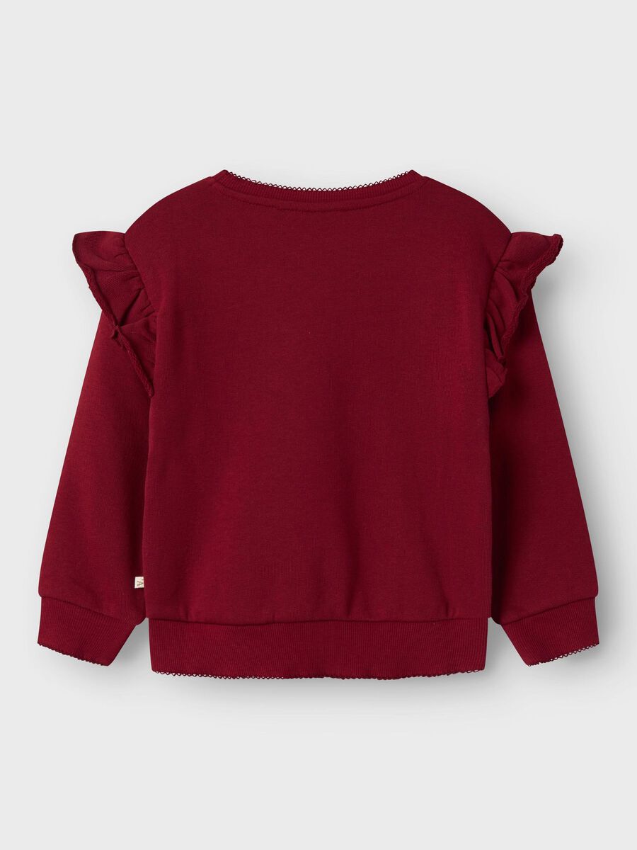 name it LOOSE FIT SWEATSHIRT, Red Dahlia, highres - 13245248_RedDahlia_002.jpg