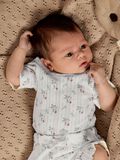 Product image thumbnail - PRINTED ROMPER, Coconut Milk | 3