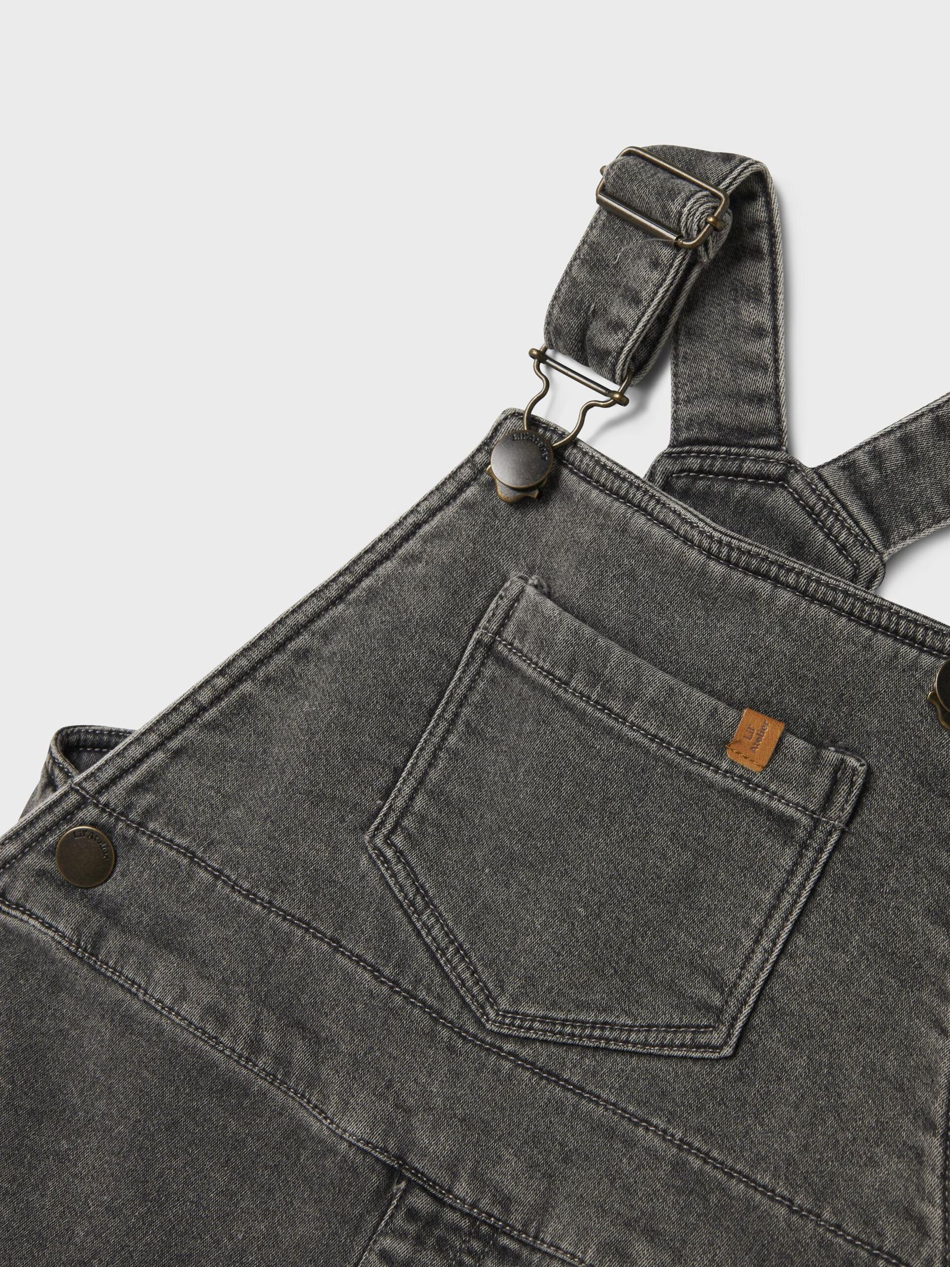 Carousel image - SALOPETTE, Medium Grey Denim | 5