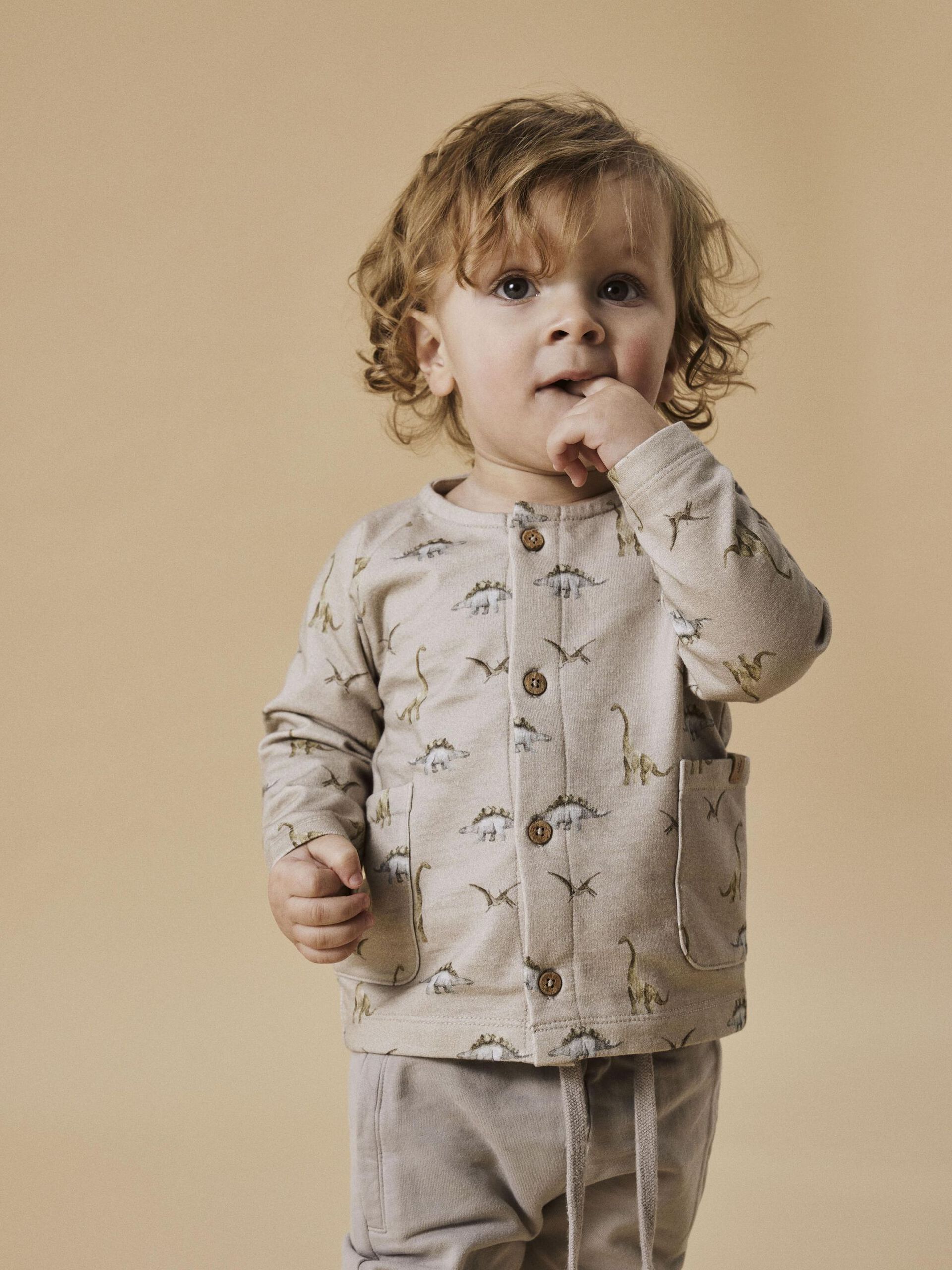 Carousel image - SWEAT STRICKJACKE, Silver Lining | 2