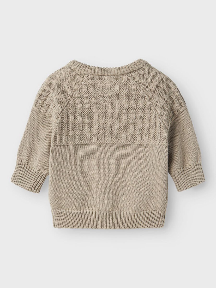 name it LONG SLEEVED KNITTED CARDIGAN, Forest Fog, highres - 13240851_ForestFog_002.jpg