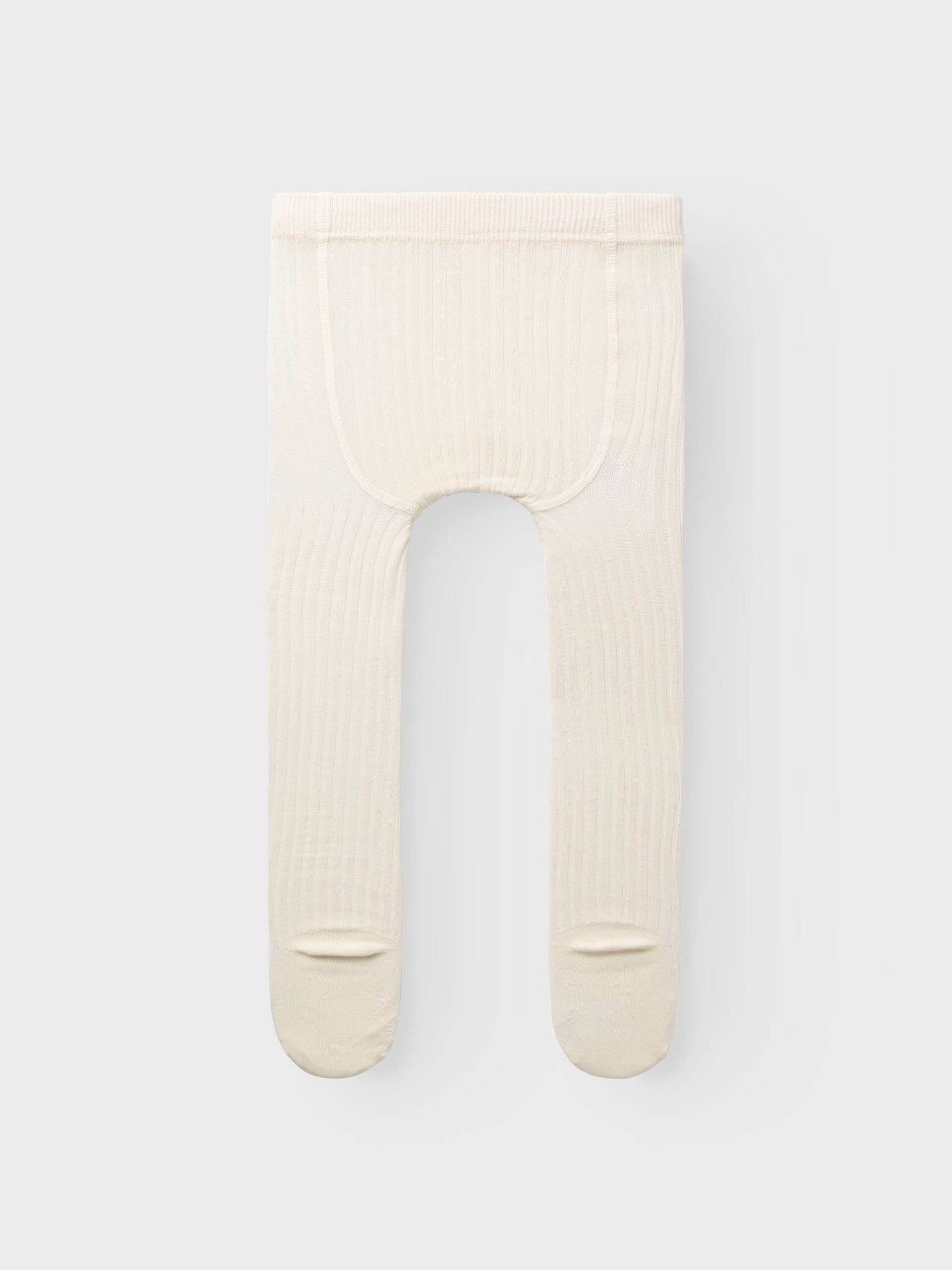 Carousel image - EN MAILLE CÔTELÉE COLLANTS, Turtledove | 2