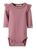 Product image thumbnail - LONG SLEEVED ROMPER, Nostalgia Rose | 6
