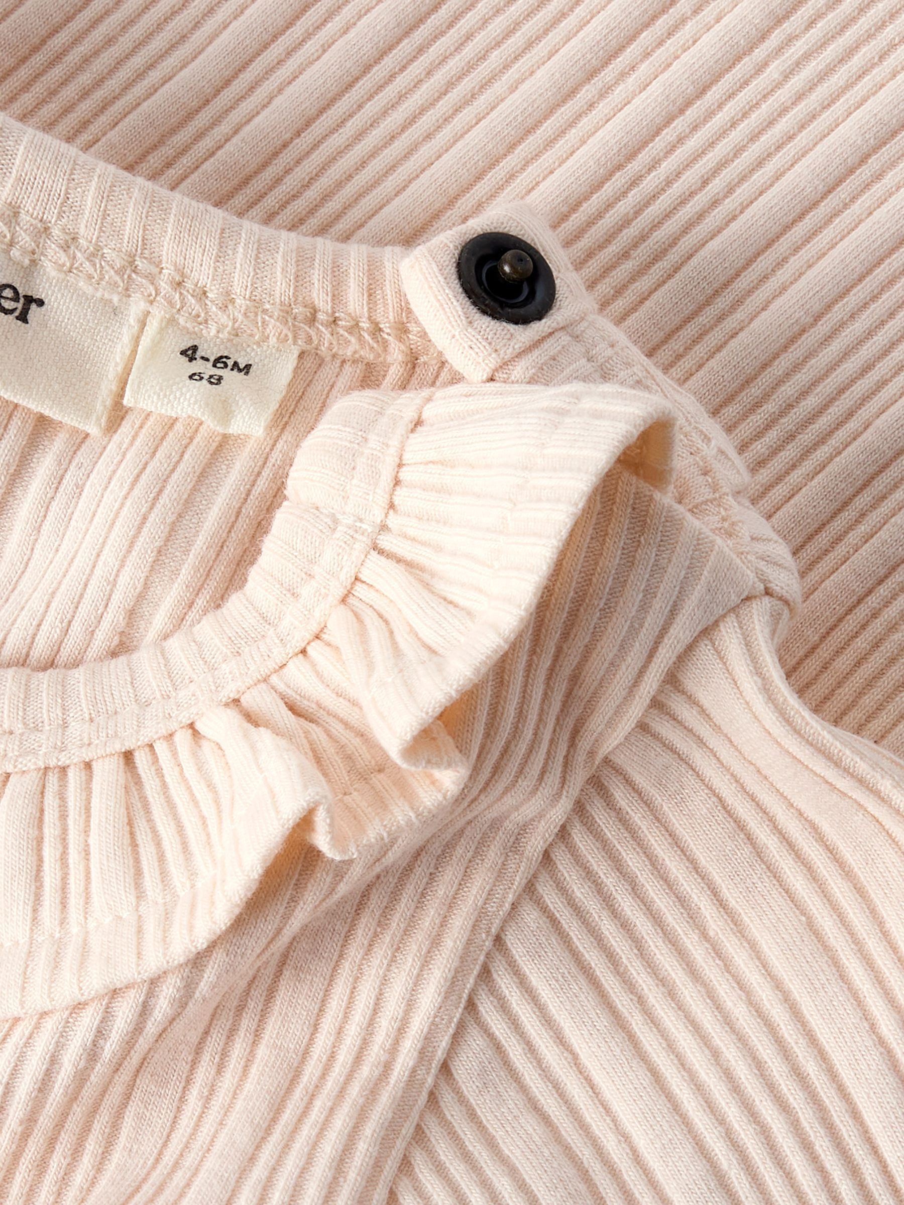 LONG SLEEVED ROMPER - Baby 56-86 | Girl | White | Lil' Atelier®