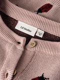 Product image thumbnail - STRIKKET CARDIGAN, Misty Rose | 3
