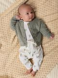Product image thumbnail - REGULAR FIT CARDIGAN, Seagrass | 2