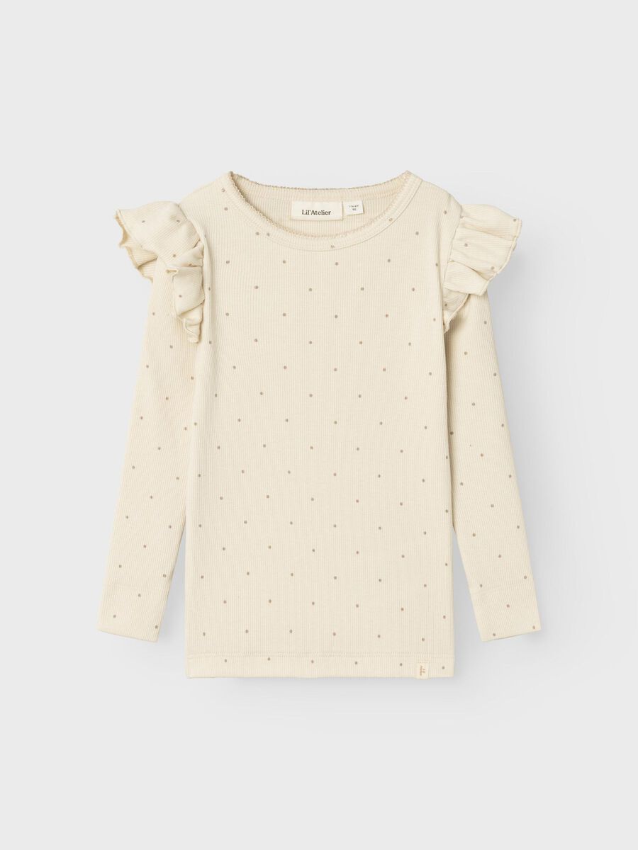 name it SLIM FIT OBERTEIL MIT LANGEN ÄRMELN, Birch, highres - 13233788_Birch_003.jpg