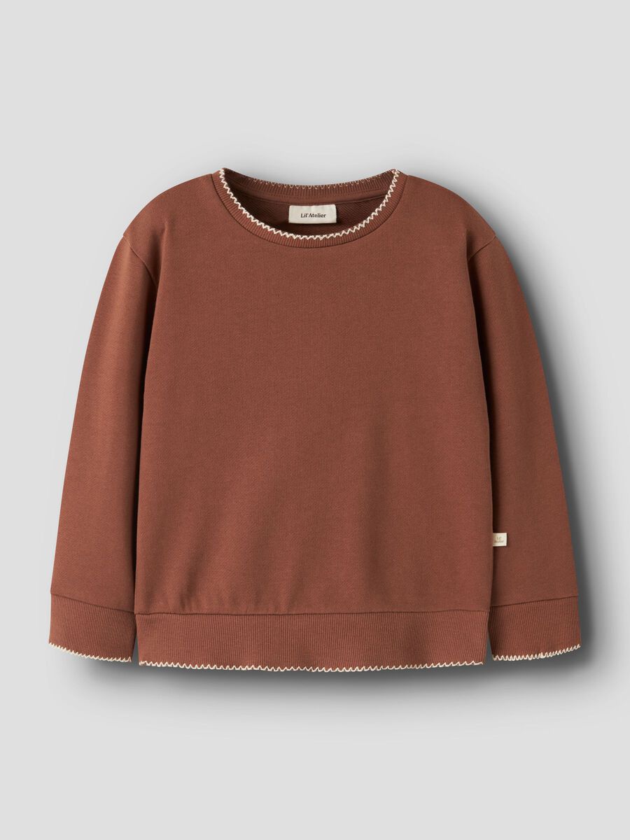 Product carousel image 1 ORGANIC COTTON SWEATSHIRT, Maple Syrup