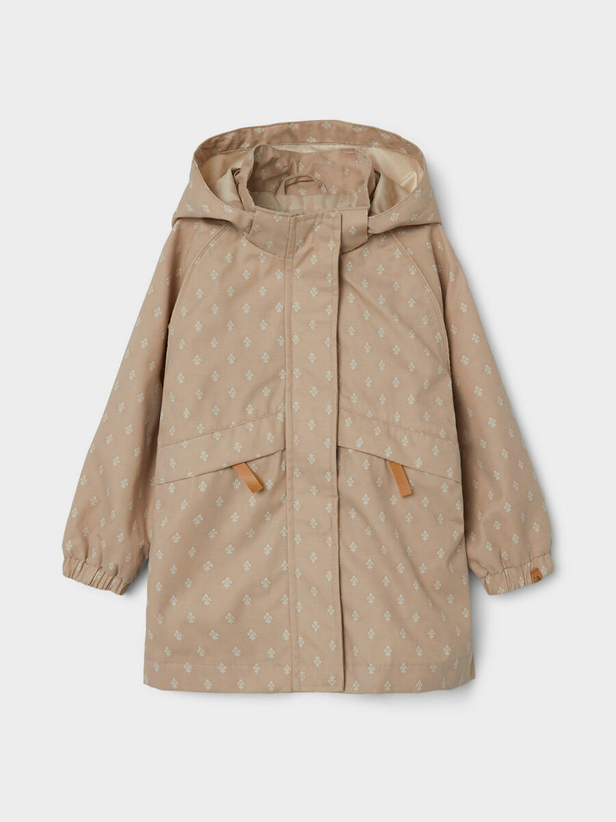 name it LONGUE IMPERMÉABLE VESTE, Nougat, highres - 13217167_Nougat_003.jpg