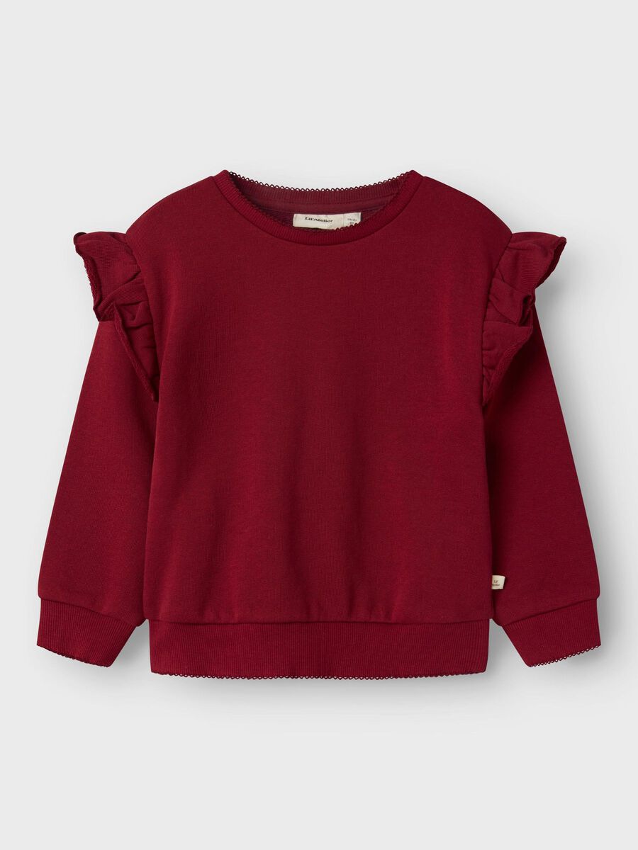 name it LOOSE FIT SWEATSHIRT, Red Dahlia, highres - 13245248_RedDahlia_003.jpg