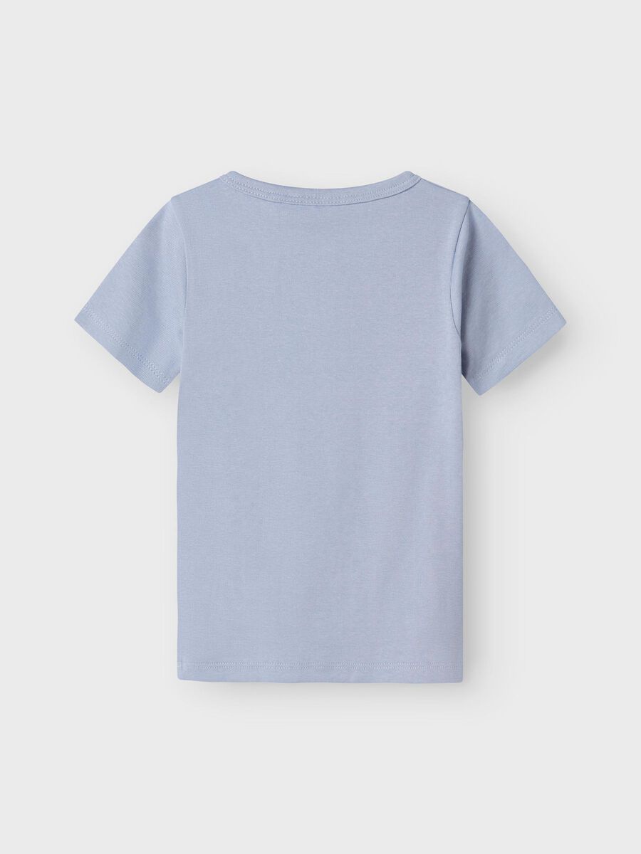 name it SLIM FIT T-SHIRT, Zen Blue, highres - 13243714_ZenBlue_002.jpg