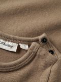 Product image thumbnail - TOP A MANICHE LUNGHE, Sepia Tint | 3