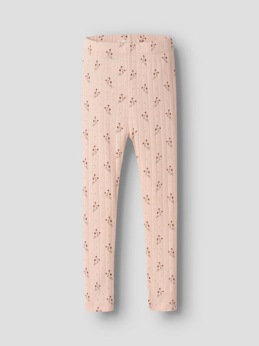 Product carousel image - SLIM FIT LEGGINGS, Novelle Peach | 1