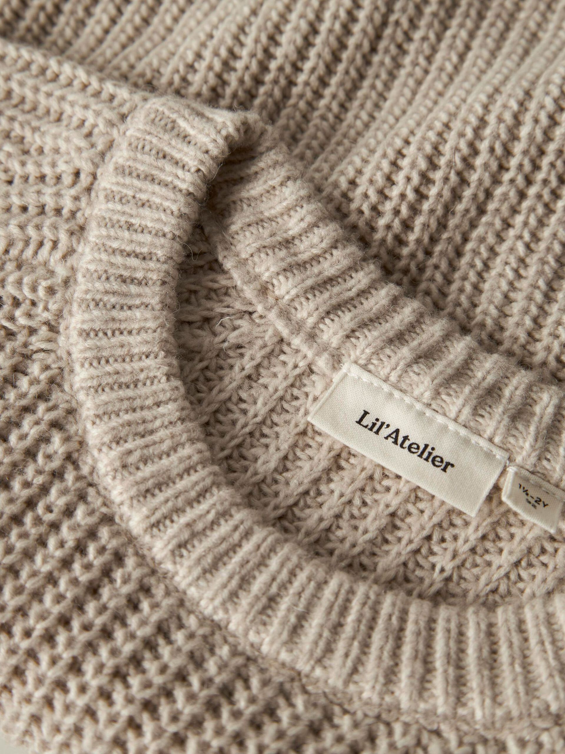 Carousel image - LOOSE FIT STRICKPULLOVER, Oxford Tan | 5