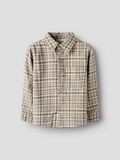 Product image thumbnail - EN COTON BIOLOGIQUE CHEMISE, Sepia Tint | 1