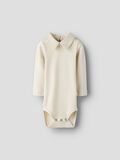 Product image thumbnail - LONG SLEEVED ROMPER, Turtledove | 1