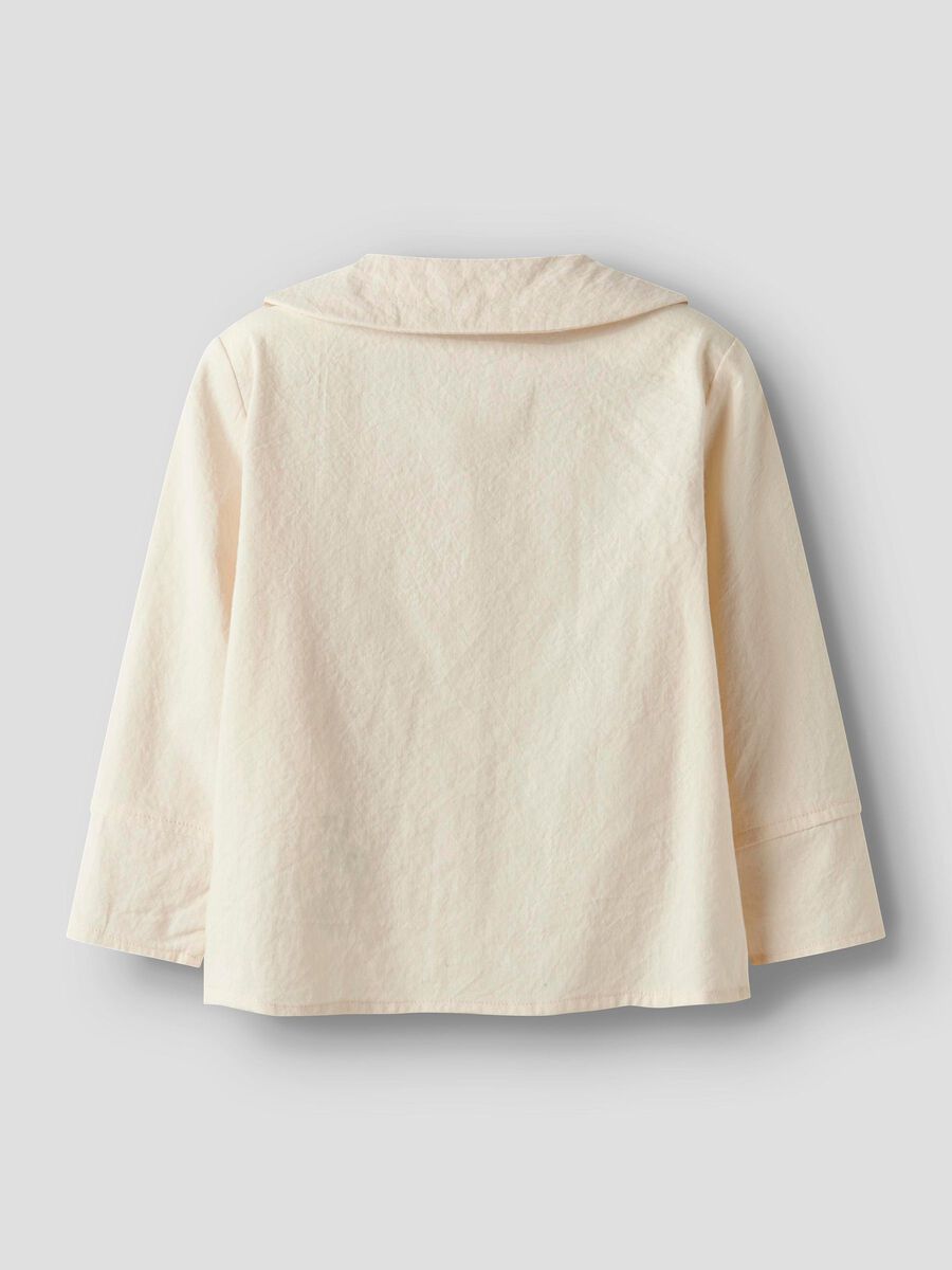 Product carousel image - ØKOLOGISK BOMULL SKJORTE, Turtledove | 2