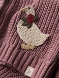 Product image thumbnail - REGULAR FIT KNITTED CARDIGAN, Nostalgia Rose | 4