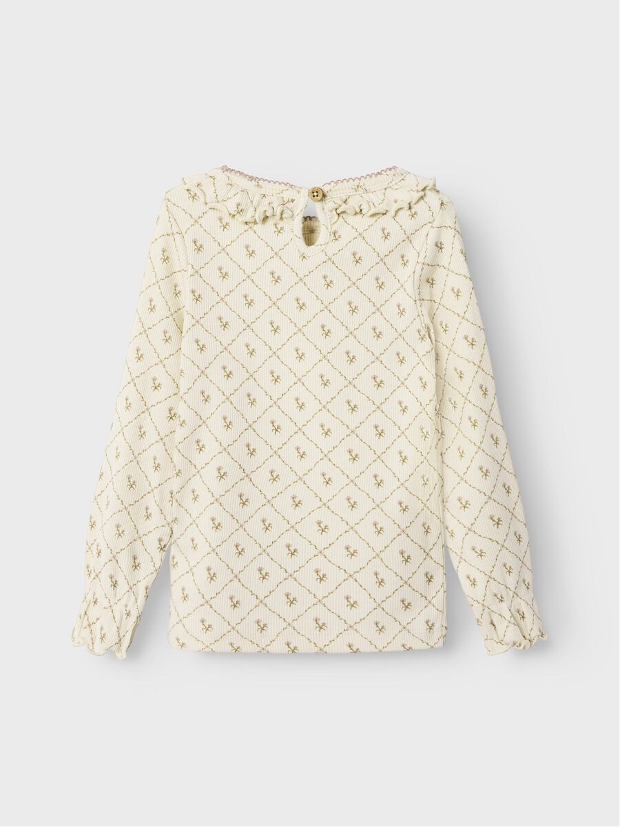 name it SLIM FIT LONG SLEEVED TOP, Turtledove, highres - 13238348_Turtledove_002.jpg