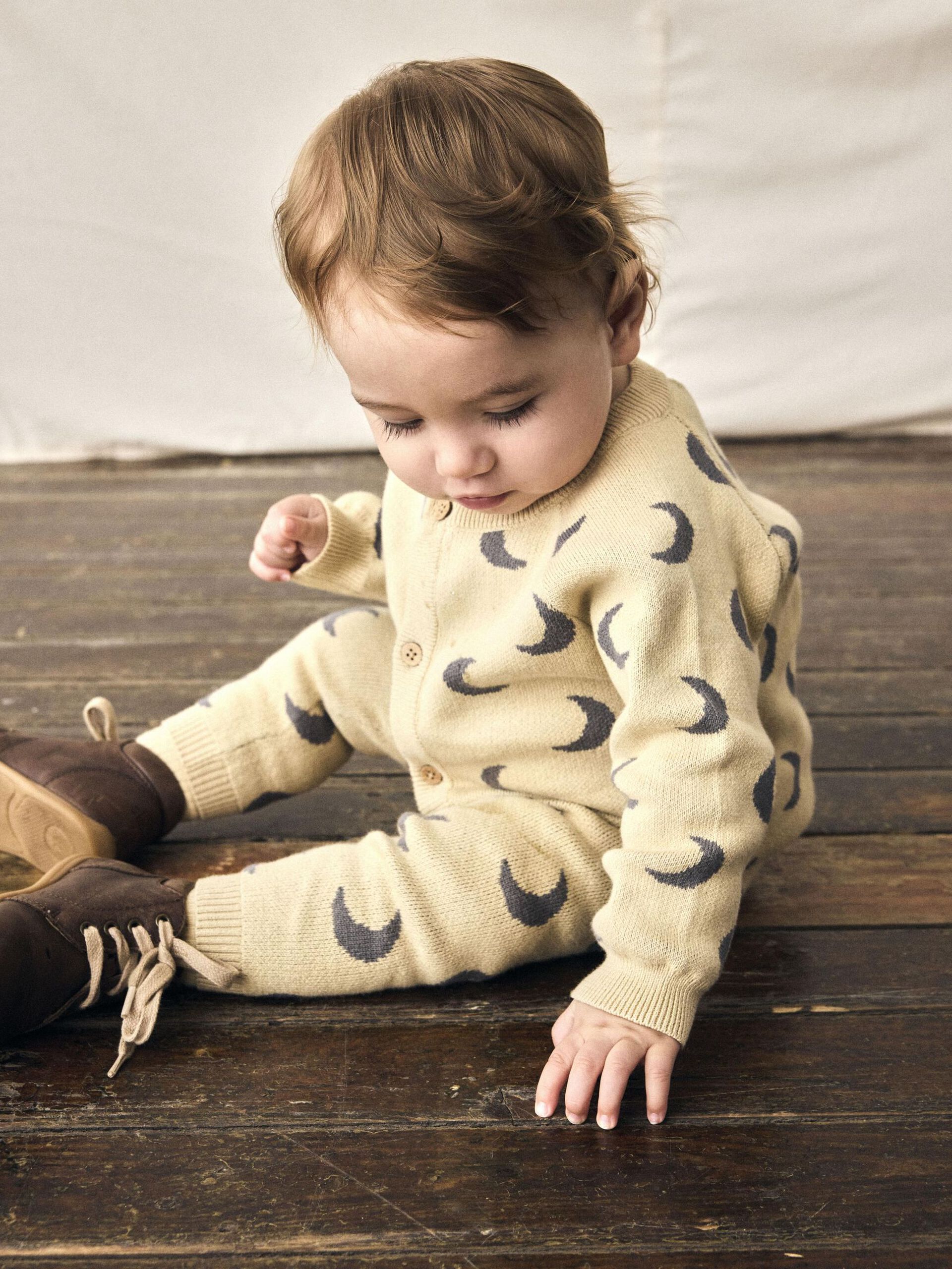 Carousel image - COUPE CLASSIQUE CARDIGAN EN MAILLE, Mojave Desert | 2