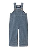 Product image thumbnail - LOOSE FIT DENIM OVERALLS, Medium Blue Denim | 6